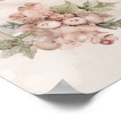 Pastel Snowman-Poster Poster (Hoek)