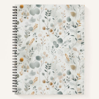 Pastel Soft Sanctuary Spiral Journal