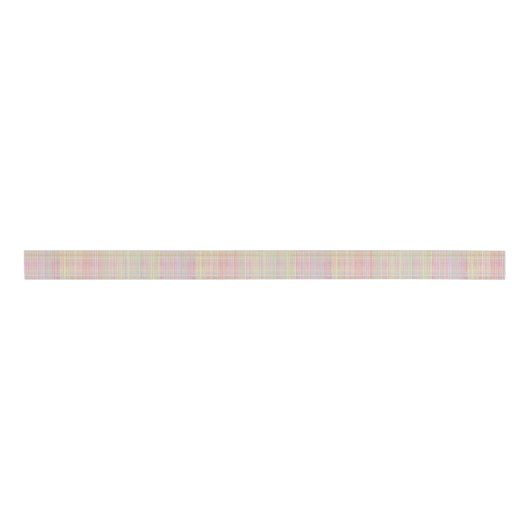 Pastel Spectrum Glen Pset Grosgrain Ribbon Grosgrain Lint (Voorkant)