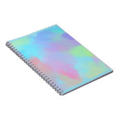 Pastel Splatter Pattern Notebook Notitieboek (Rechterzijde)