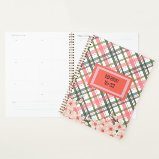 Pastel Spring Bloemen Dagelijkse Planner (Display)