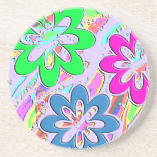 Pastel Spring Blossoms Zandsteen Onderzetter