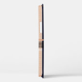 Pastel Spring Branch: geruit raster Case-Mate iPhone Case (Achterkant / Rechts)