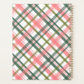 Pastel Spring Floral, planificateur quotidien hebd (Dos)