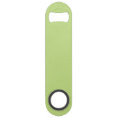 Pastel Spring Green Color Decor Speed Flessenopener (Voorkant)
