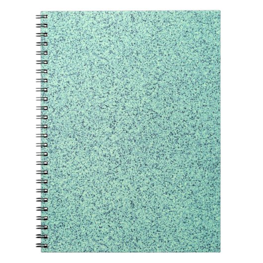Pastel Spring Green Concrete Textuur Notitieboek (Voorkant)
