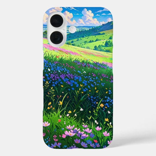 Pastel Spring Hills Case-Mate iPhone Case (Achterkant)