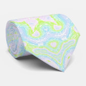 Pastel Spring Mandala Stropdas (Opgerold)