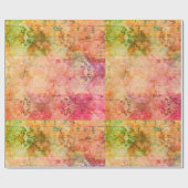 Pastel Squares Matte Wrapping Papier (Vlak)