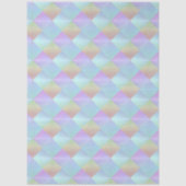 Pastel Squares Pattern Tissuepapier (Voorkant)