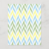 Pastel Squirrel Baby Boy Shower - Vernissen (Achterkant)