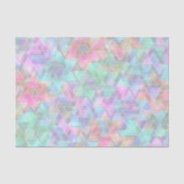 Pastel Star of David Pattern Tissuepapier