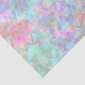 Pastel Star of David Pattern Tissuepapier (Detail)