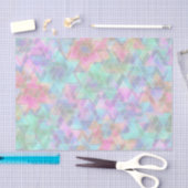 Pastel Star of David Pattern Tissuepapier (Craft)