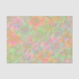 Pastel Star of David Pattern Tissuepapier