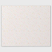 Pastel Star-patroon Cadeaupapier (Vlak)
