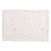 Pastel Star-patroon Kussensloop (Achterkant-Links)