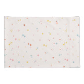 Pastel Star-patroon Kussensloop (Achterkant-Rechts)