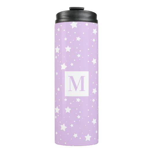 Pastel Star Pattern Thermal Tumb Thermosbeker (Voorkant)