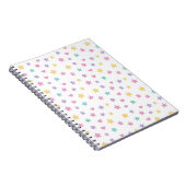 Pastel Stars and Hearts Spiral Photo Carnet (Côté Droit)