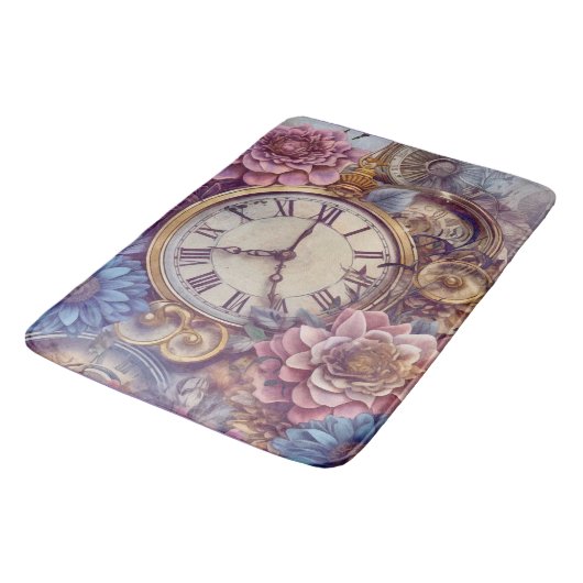 Pastel Steampunk Bath Mat (Gekanteld)