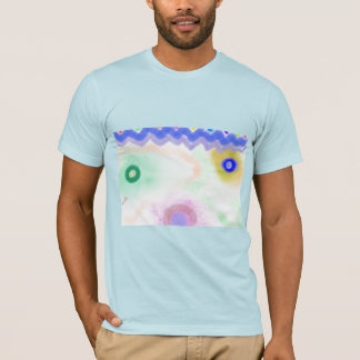 Pastel sterrenstelsels Impressionistische kunst He T-shirt