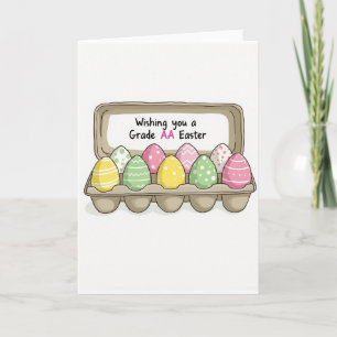 Pastel Stippenpatroon Kaart