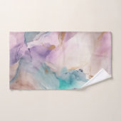 PASTEL STORM MARMER WERVELEN BADKAMER HANDDOEK SET (Handdoek)