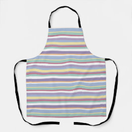 Pastel Streeppatroon Schort
