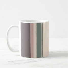 Pastel Strepen Minimalistisch Housewarming Cadeau Koffiemok