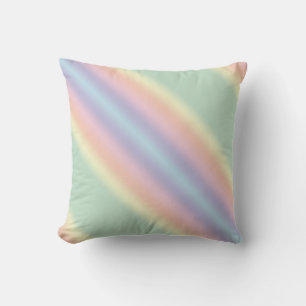 Pastel Stripe Modern Kussen