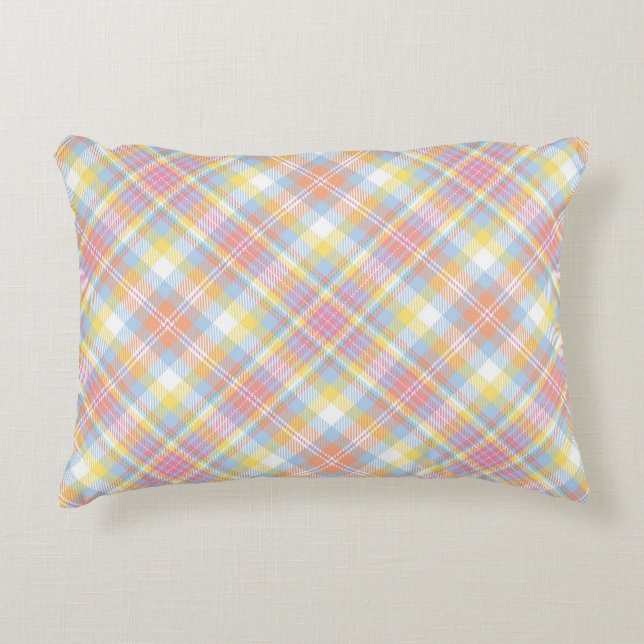 Pastel Stripe Pset Accent Kussen (Voorkant)
