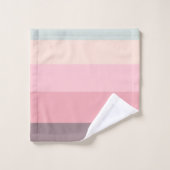 Pastel Stripes (Gant de toilette)