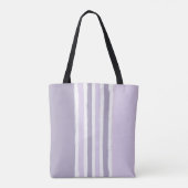 Pastel Stripes Canvas tas (Achterkant)