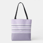 Pastel Stripes Canvas tas (Achterkant)