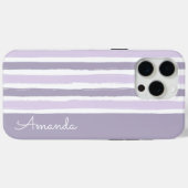 Pastel Stripes Coque-Mate coque iphone (Verso (horizontal))