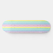 Pastel Stripes HAMbWG Skateboard (Horz)