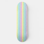Pastel Stripes HAMbWG Skateboard (Recto)