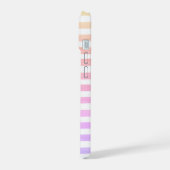 Pastel Stripes Monogramme (Côté gauche)