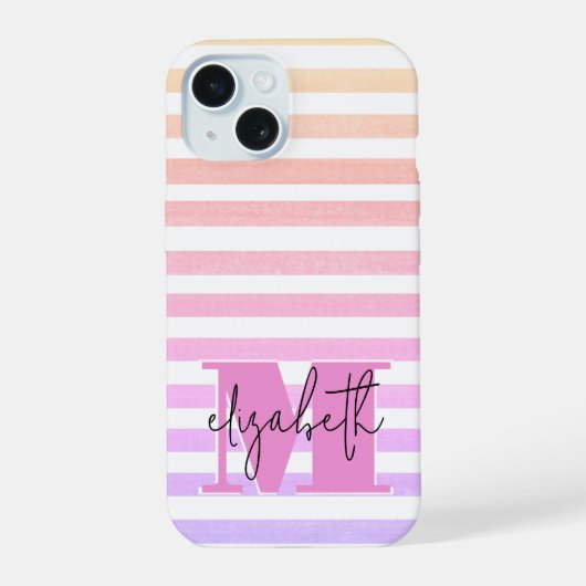 Pastel Stripes Monogramme (Verso)