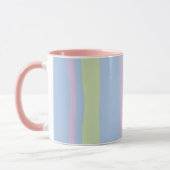 Pastel Stripes tasse (Gauche)