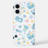 Pastel Summer Beach Pattern  Case-Mate iPhone Case (Achterkant)