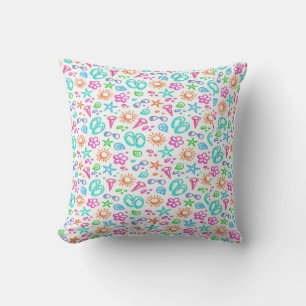 Pastel Summer Theme Kussen