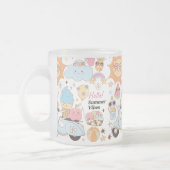 Pastel Summer Vibes Matglas Koffiemok (Links)