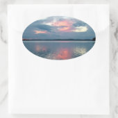 Pastel Sunset aangepaste stickers (Tas)
