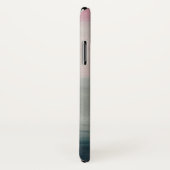 Pastel Sunset | coque iphone de monogramme (Dos/Droite)