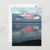 Pastel Sunset Custom briefkaart (Voorkant / Achterkant)