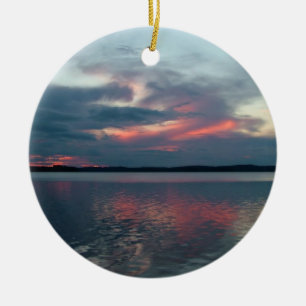 Pastel Sunset Custom ornament
