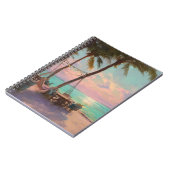 Pastel Sunset Hammock Beach Café Carnet d'art (Côté gauche)