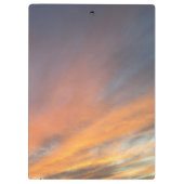 Pastel Sunset Klembord (Achterkant)